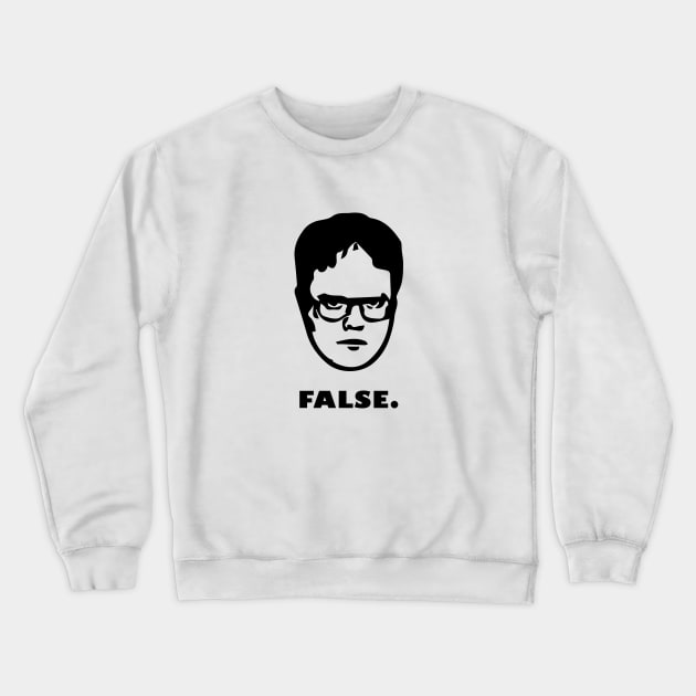 False Crewneck Sweatshirt by mscarlett